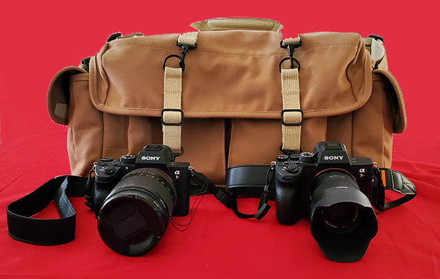 Our Sony Alpha 7R Mark 2 and our Nikon D810 Cameras